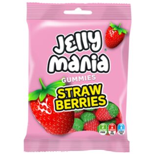 JELLY MANIA® Strawberries 100g 841214571350