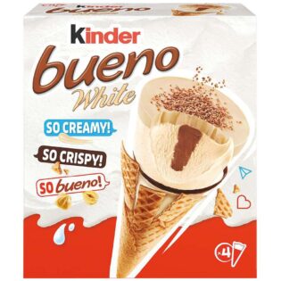 KINDER® Bueno White Ice Cream Classic T4 (4x90ml) 248ml