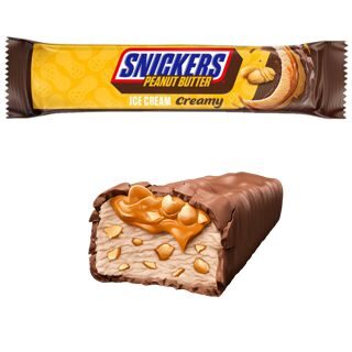 MARS® Snickers Creamy Peanut Butter Ice Cream Bar 24x66g 5000159543392