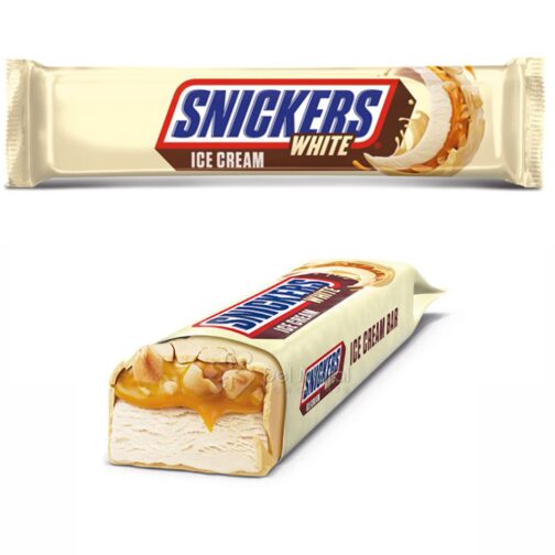 MARS® Snickers White Ice Cream Bar 24x55g