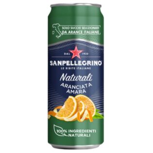 S.PELLEGRINO® Aranciata Amara 33cl Can