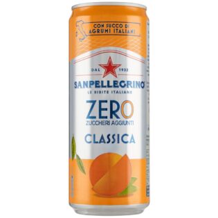 S.PELLEGRINO® Aranciata Zero 33cl Can