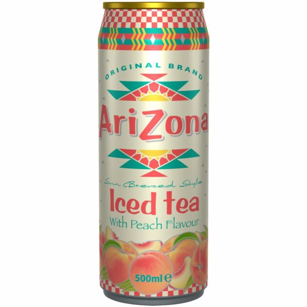 ARIZONA® Peach Iced Tea 50cl can