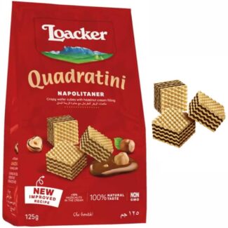 LOACKER® Wafer Quadratini Napolitaner 125g