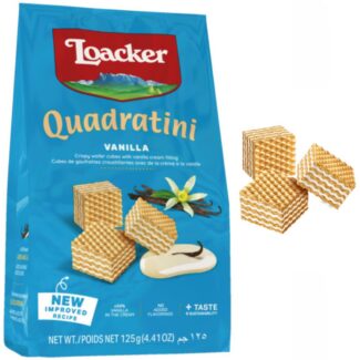LOACKER® Wafer Quadratini Vanilla 125g