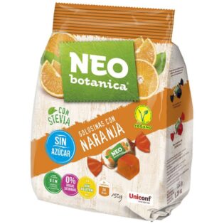NEO BOTANICA® Jelly Candies Orange Stevia 150g