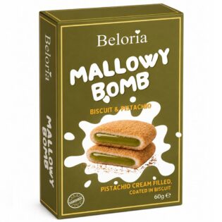 BELORIA® Mallowy Bomb Biscuit & Pistachio 60g